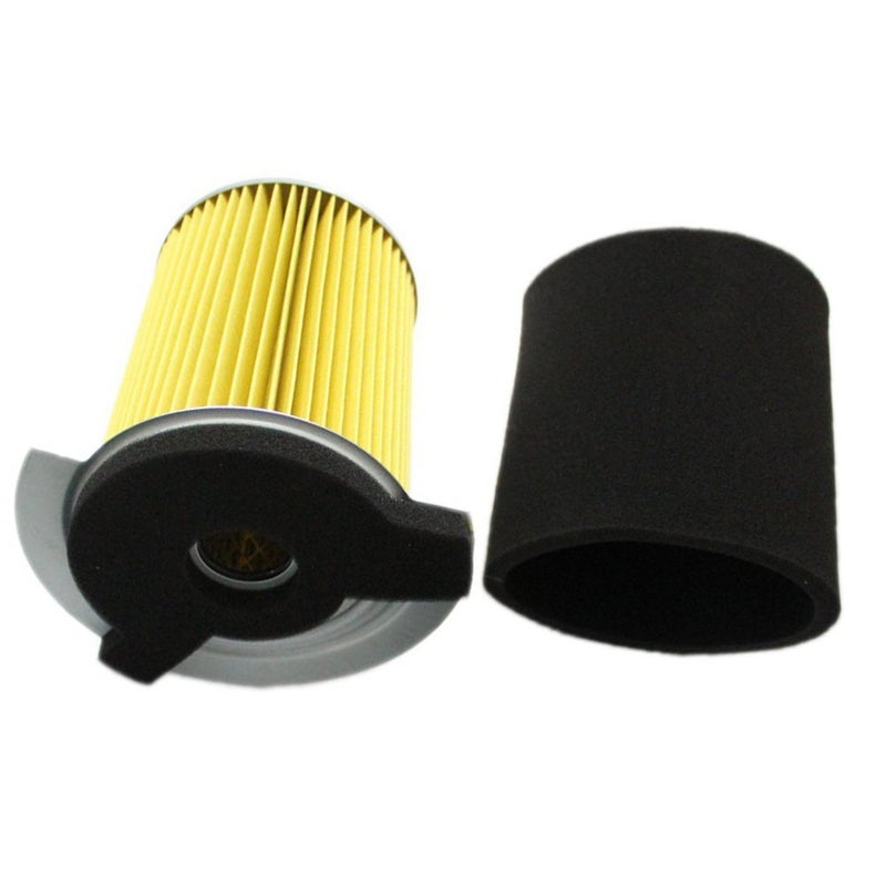 HIFROM Air Filter with Pre Filter Replacement for Yamaha G1 2 Cycle 1978-1989 and Gas Golf Cart G14 4 Cycle 1995-1996 Replace J10-14417-00 JF7-14450-01 - Image 1